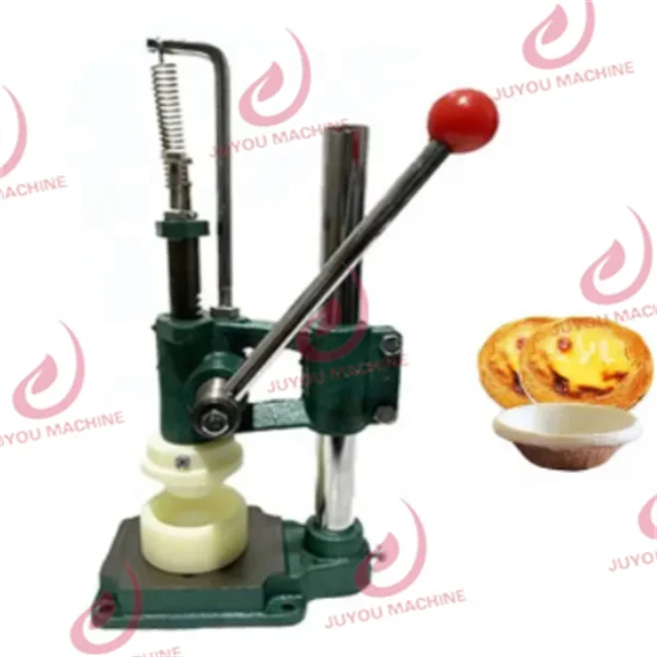 

JUYOU Manual Type Easy Operating Portuguese Egg Tart Shell Forming Machine Egg Tart shell Maker