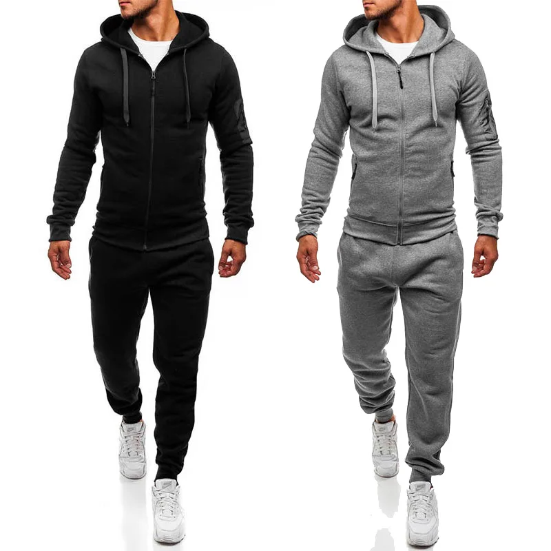 

Casual Men Workout Tracksuit Plain Luxury Polyester, Track Suit For Men Tracksuit