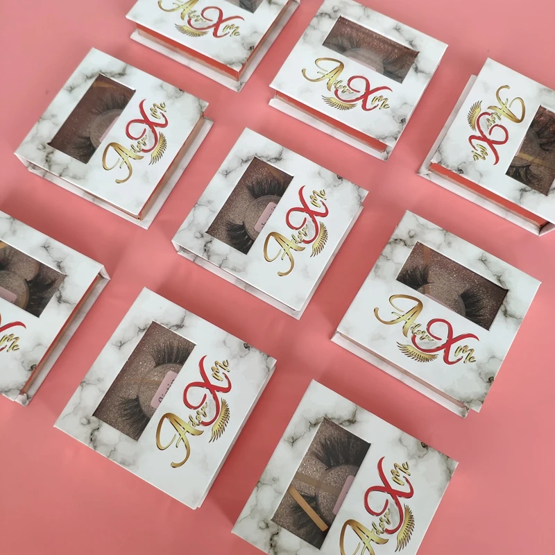 

Hand Made Full Strip Lashes lashes3d mink wholesale vendor 25mm luxury wholesale eyelashes lash box logo