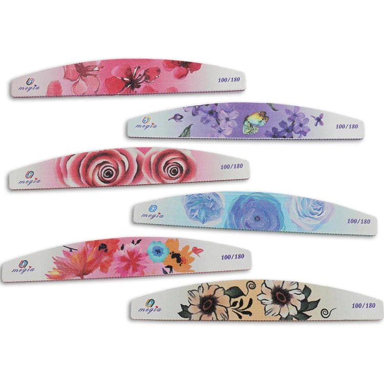 

Wholesale Double-Sided Manicure Tools Rub For Nails Set Of Six Nail Rubbing/Nail File Set For Sale