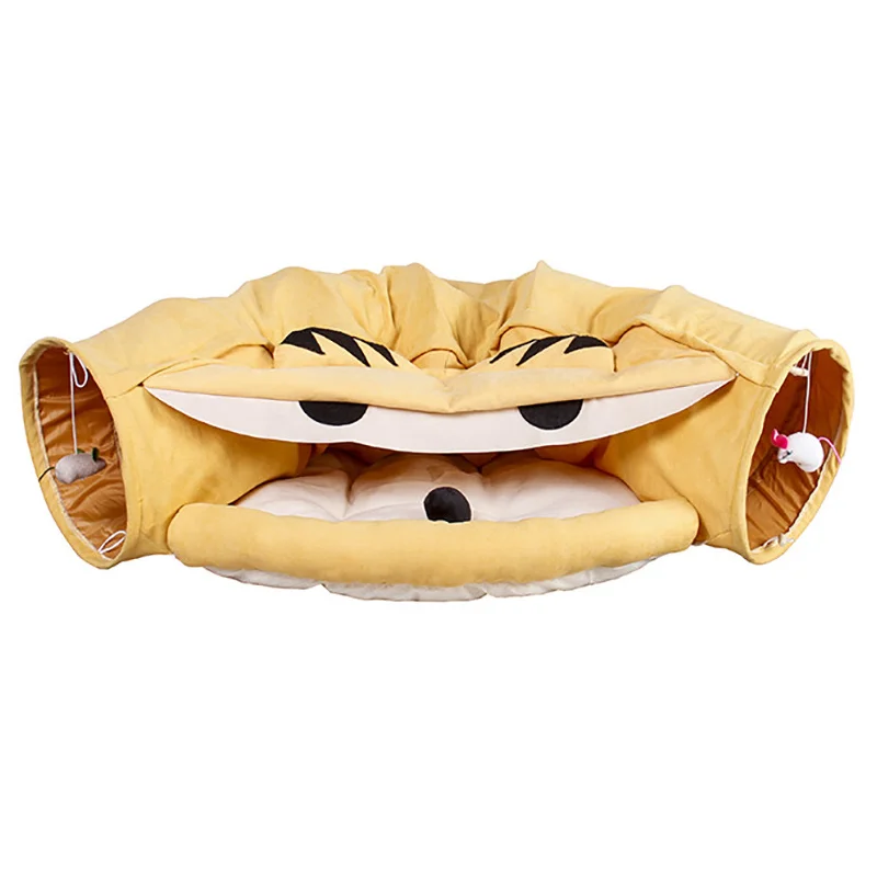 

Hot sale soft cat tunnel bed luxury cat bed