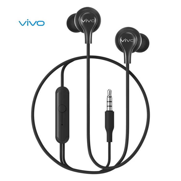

Original Vivo 3.5mm Interface Connector In-ear Wire Control Earphone with Mic