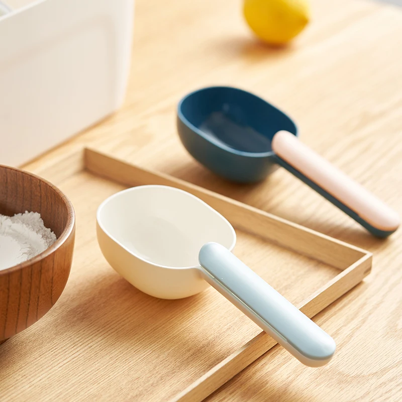 

Wholesale Kitchen Airtight Food Flour Grain Measuring Spoon With Clip 3148