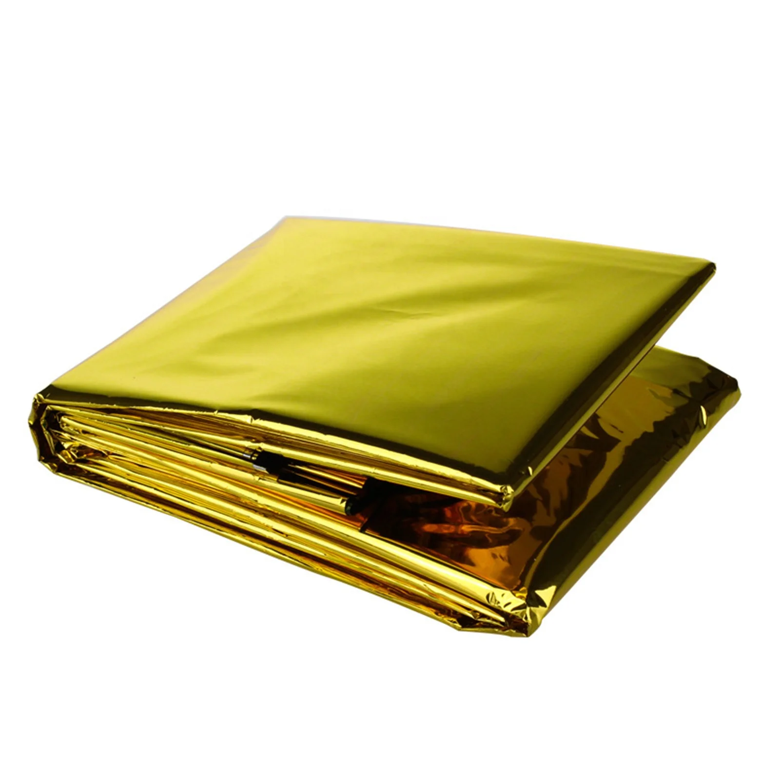 

Outdoor Survival Emergency Rescue Warm Blanket Foldable Waterproof Heat Reflective Mylar Film Thermal