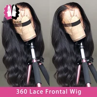 

Mstoxic Body Wave 360 Lace Frontal Wig With Baby Hair Brazilian Remy Lace Frontal Human Hair Wigs For Women Bleached Knots