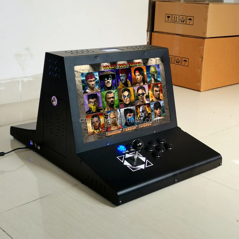 Mini Box Console Mini Arcade Game Box Console Coin Operated 2 Players 17 Inch Video Game ...