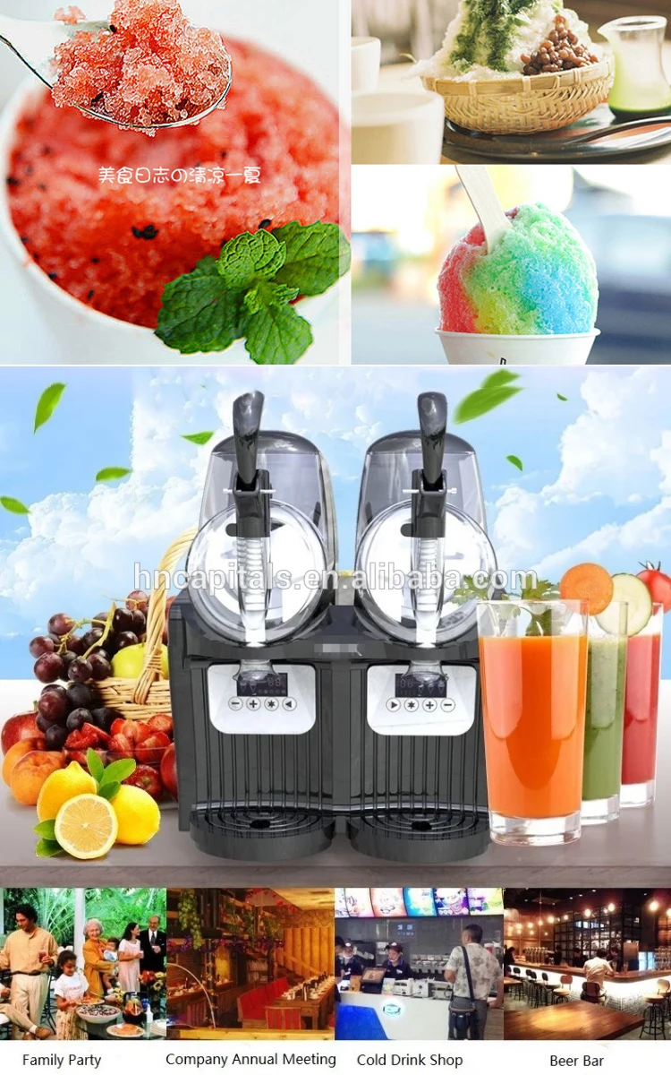 Commercial 3 Tank Carbonated Slush Machine Buy Slush Machine,3 Tank