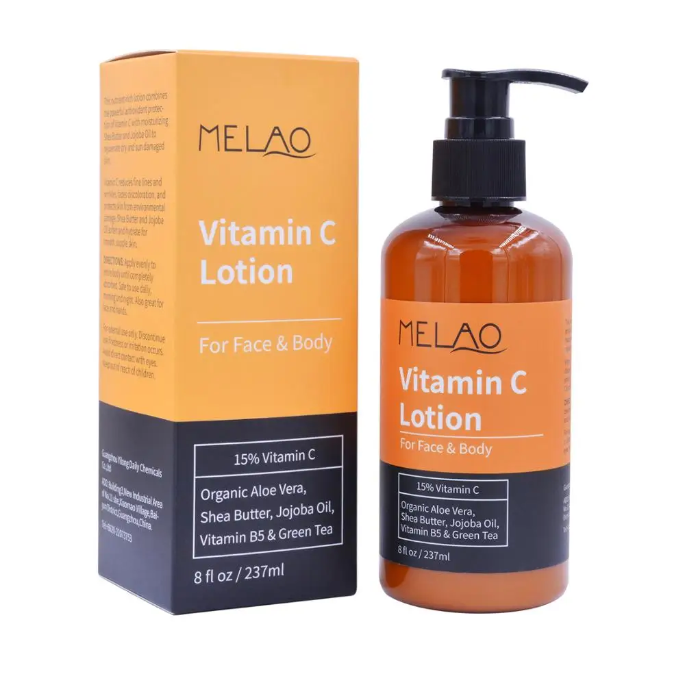 

MELAO 2019 Organic Best Whitening Lightening Vitamin C Body Lotion 237ml