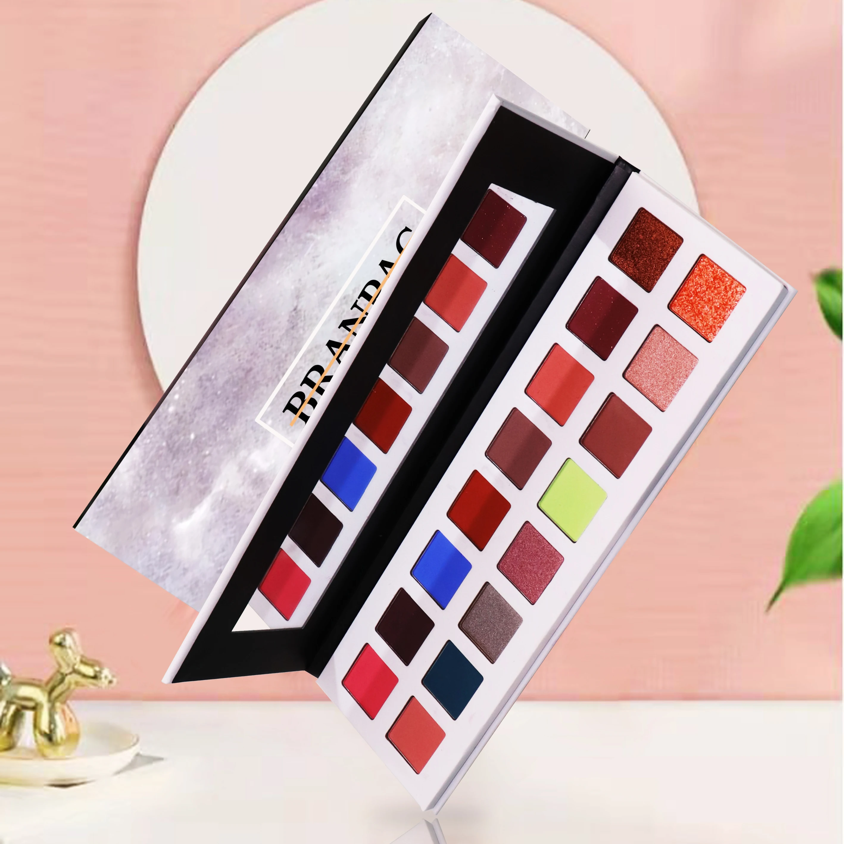 

Customised Square Pan 16 Colors Eyeshadow Palette Makeup Wholesale Eyeshadow Pigment Palette