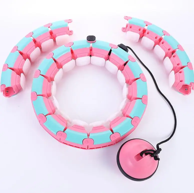 

Foldable Detachable Loose weight Non-Drop digital count Adjustable Exercise Hula Ring Hoop, Customized
