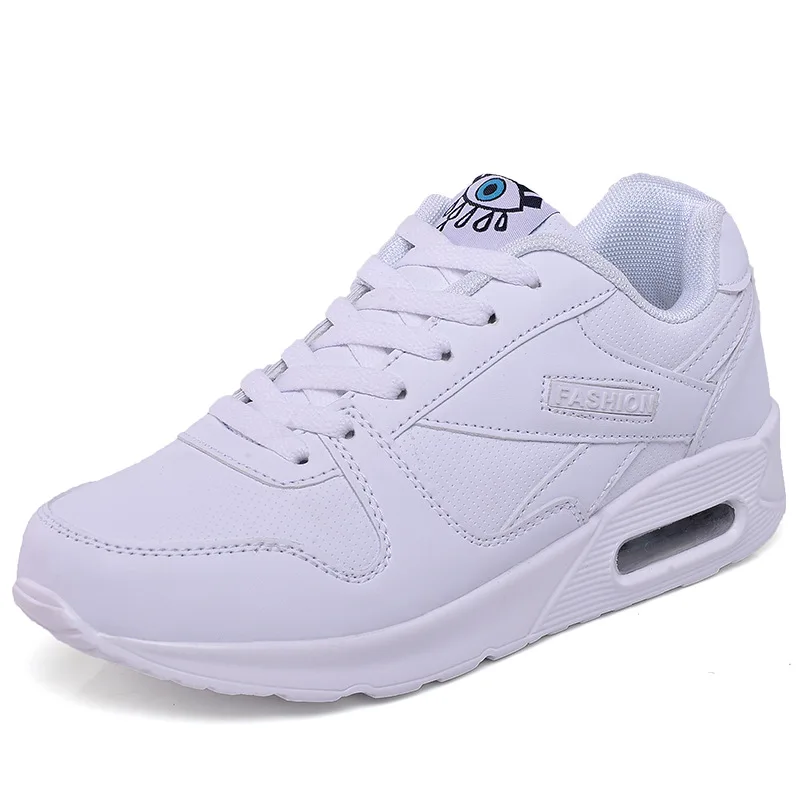 

Winter Warm PU Material Outsole Air Cushion Sole Leisure Sneakers Women, 5 colors