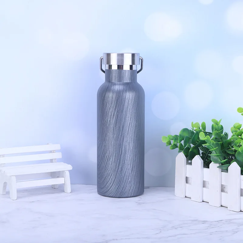 

Wholesale Customized 350/500/600/750/1000ml Double Wall Stainless Steel Insulated Water bottle Vacuum Flask