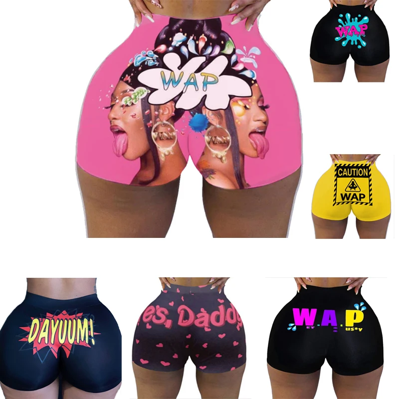

2021 Wholesale Quality Women's Summer Snack Snack Jersey Shorts