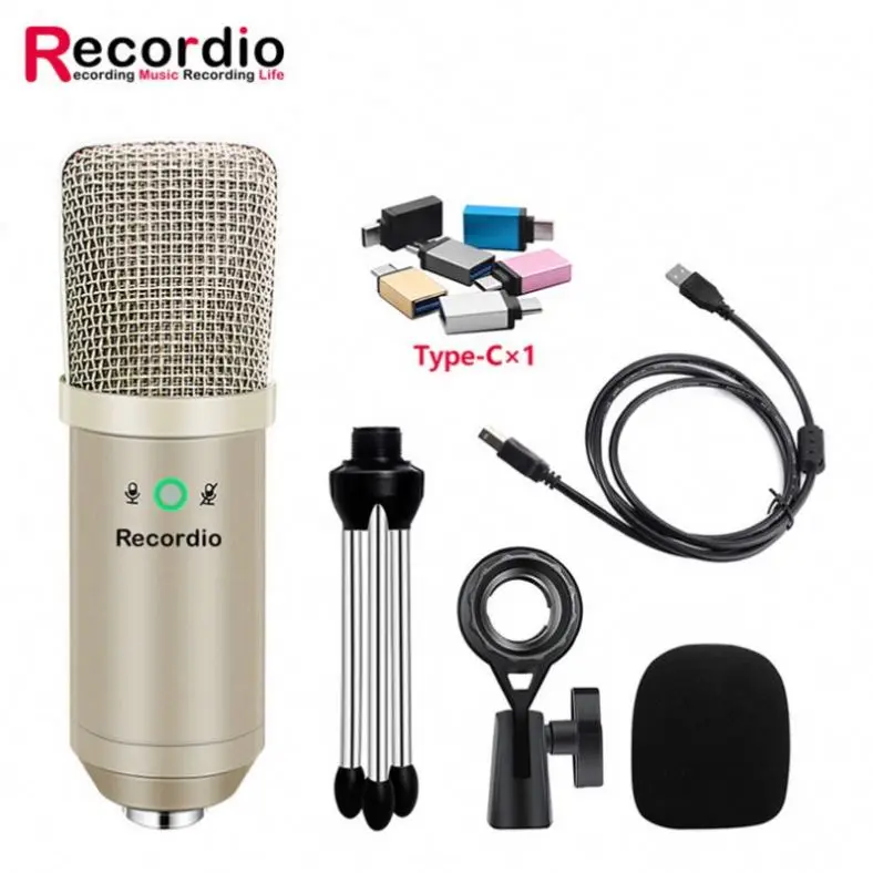 

GAM-U08 Brand New Audio Microphone With Low Price, Black,champagne