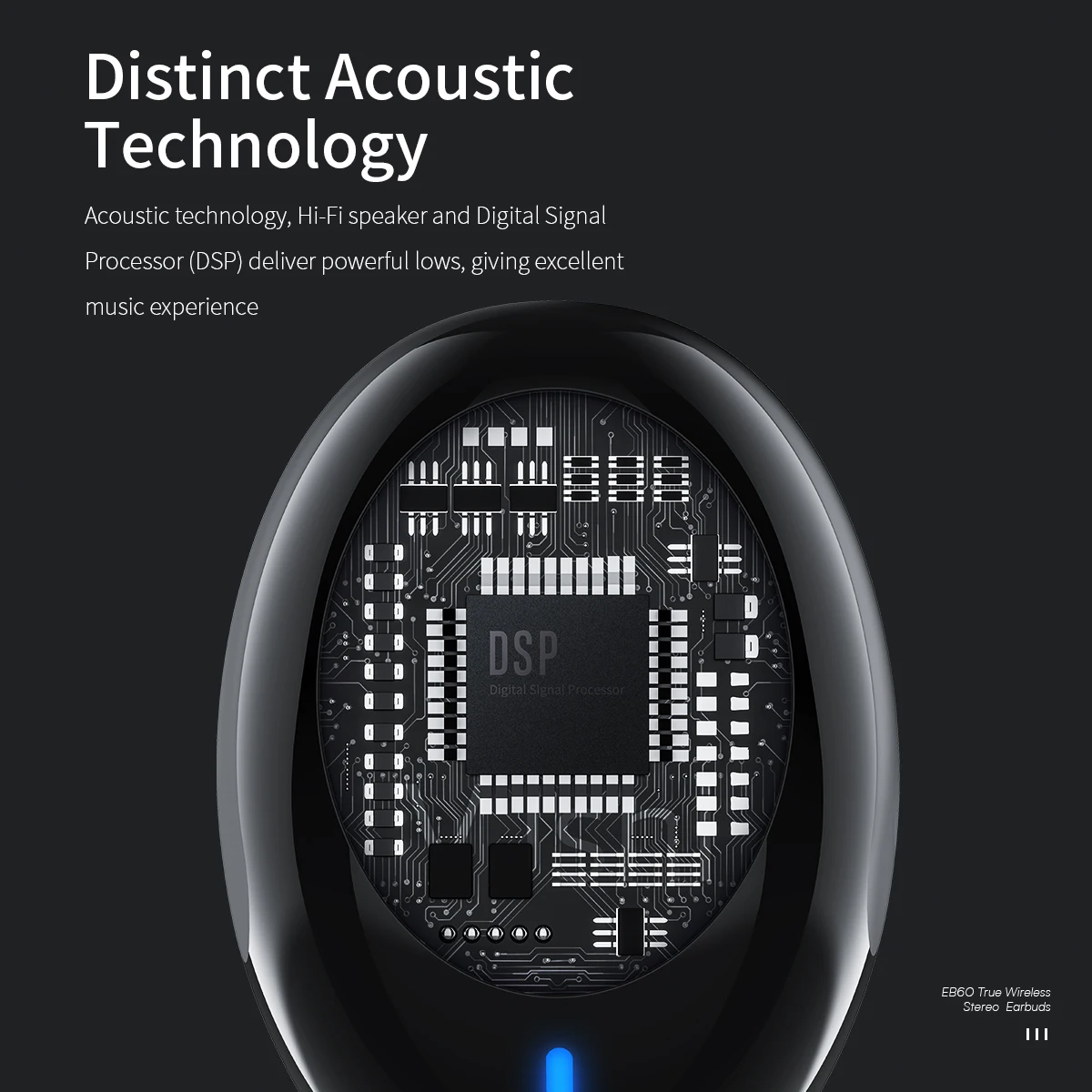 Bluetooth 5.0 400mAh charging case 100mAh headphone DSP noise abating ABS mini earbuds with power bank - ANKUX.COM