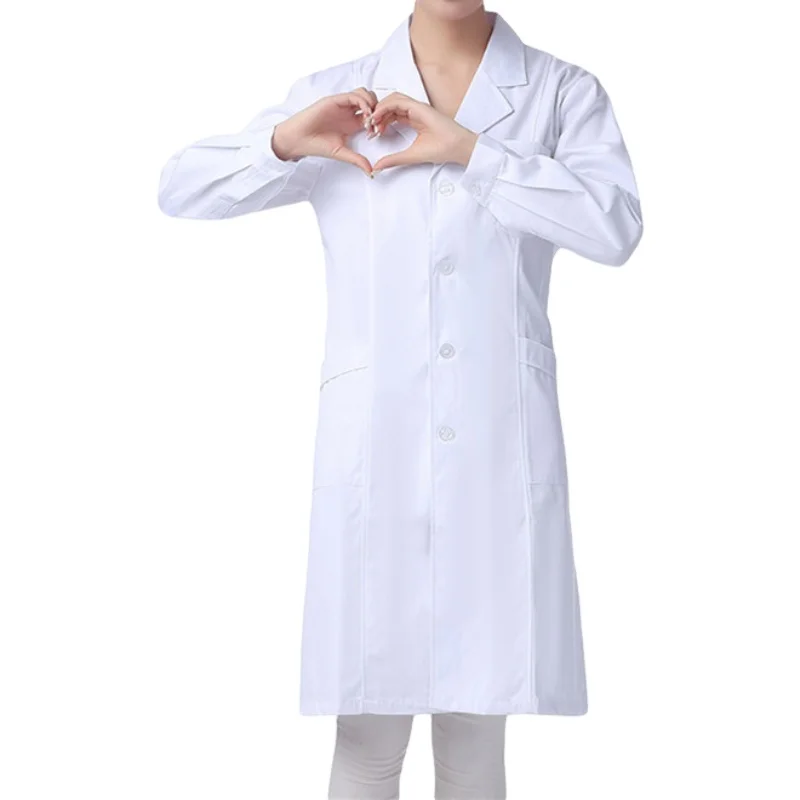 

Fast Delivery Cheap Customized Lab Coat White Doctor Anti-wrinkle Dust Prevention Rinsing Resistant White Lab Coat