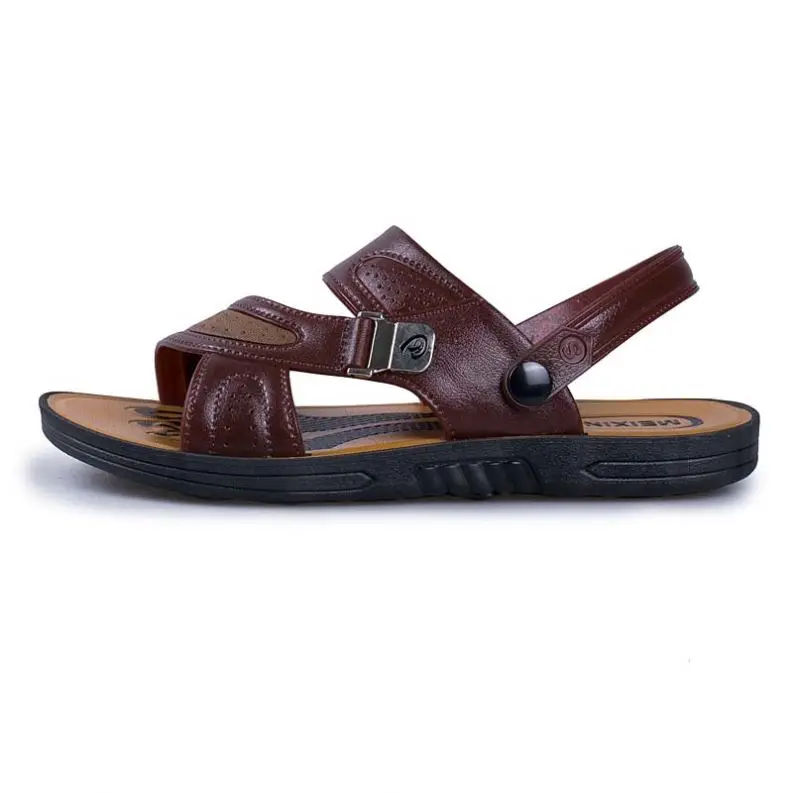 

Sandale homme summer leather strap sandalias casual men sandals, Optional