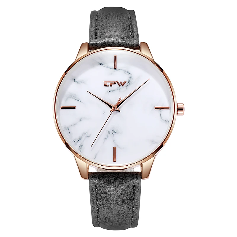 

Wholesale discounted series marble design ladies watches with 30m waterproof