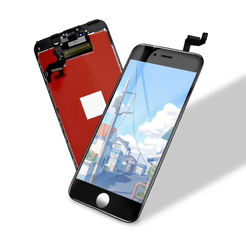 

Wholesale cell phone lcd spare parts lcd display screen replacement for iphone 6s plus, Black or white