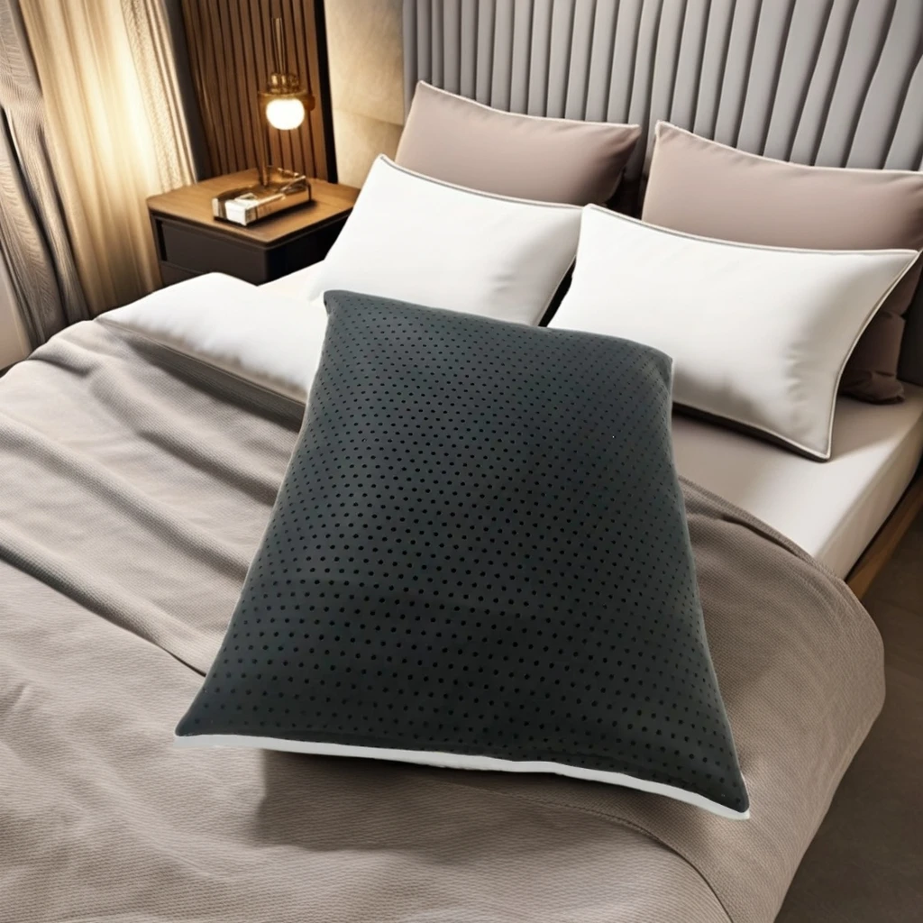 CONDUCTIVE  Grounding Sleeping PU Pillowcase With Connection Cords