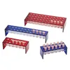 lucite hand made test tube spice rack perspex 2 x 12 reaction vials stand colored Acrylic micro test tube racks