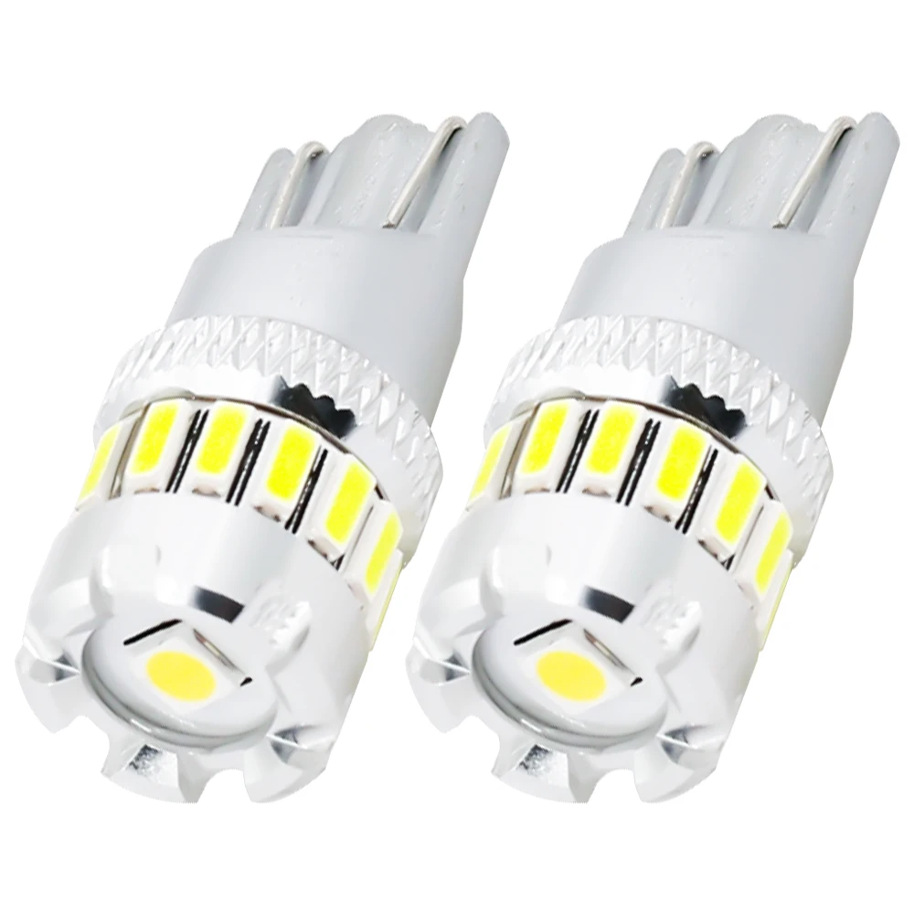 Super White 12V 190LM T10 Indator Led light T10 G4 9pcs 5630SMD led light T10 Error Free 7020 12 Led SX284