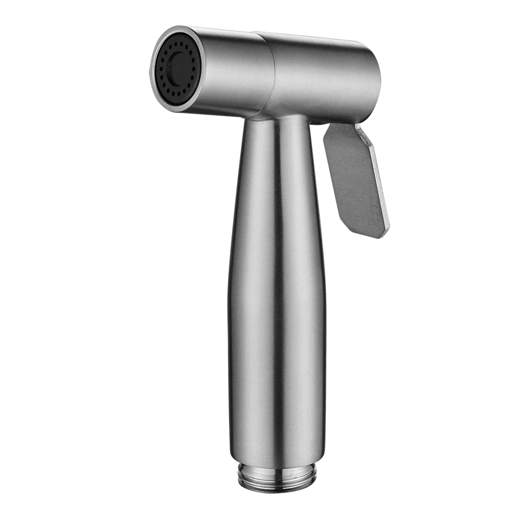 
Amazon Best Seller Stainless Steel Dual Function Soft Jet Hand Bidet Spray Set 