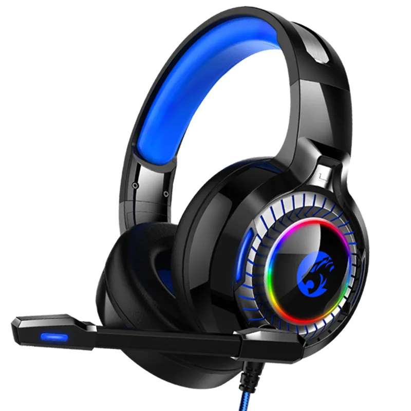 

Factory new products wired headset 7.1 channels gaming headphone RGB gaming headphones for PS4/X-ONE/PC gaming headset