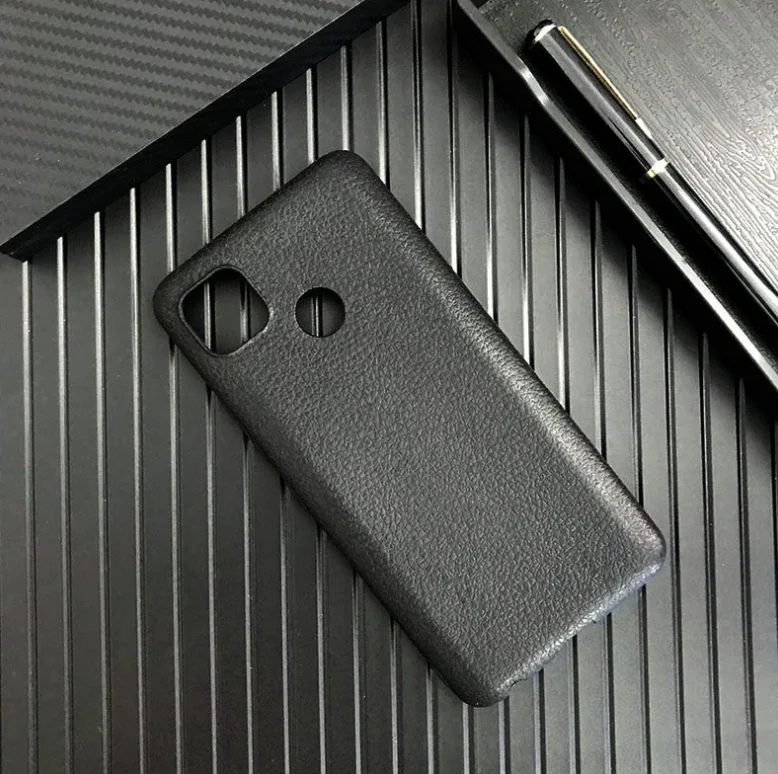 

Wholesale Soft TPU Phone Case Leather Mobile Accessories Bag Cover for Tecno Pop 4 Cellphone Cases, Black