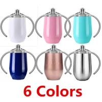 

hot and cold double wall Insulated mug 304 stainless steel baby feeding baby bottle with silicone nipple