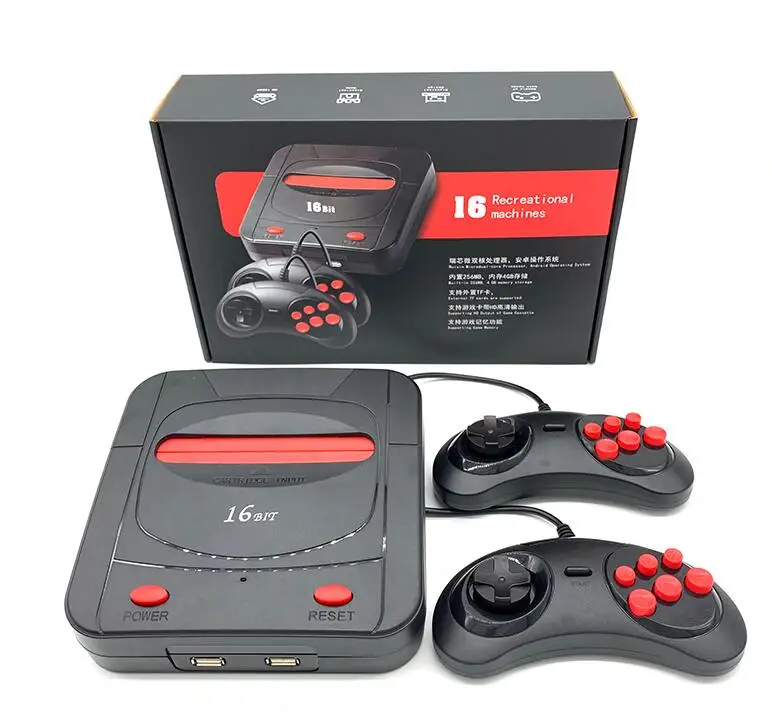 

16Bit HD Retro TV Video Game Console Support TF Card Handheld Gaming Player Built-In 188 Games For Sega