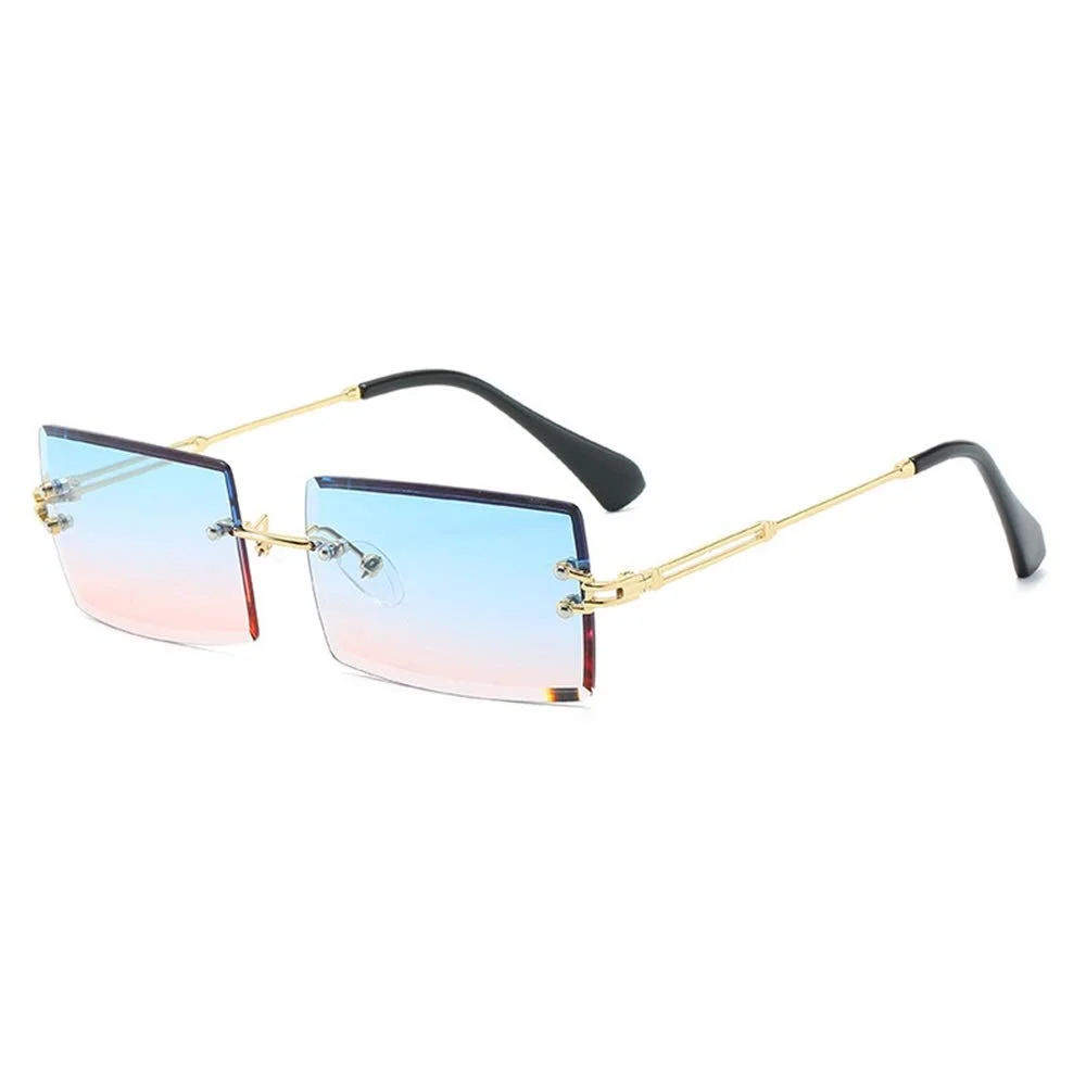 

DLL9031 DL glasses 2021 sunglasses designer glasses famous brands rectangle rimless frameless shades for women men