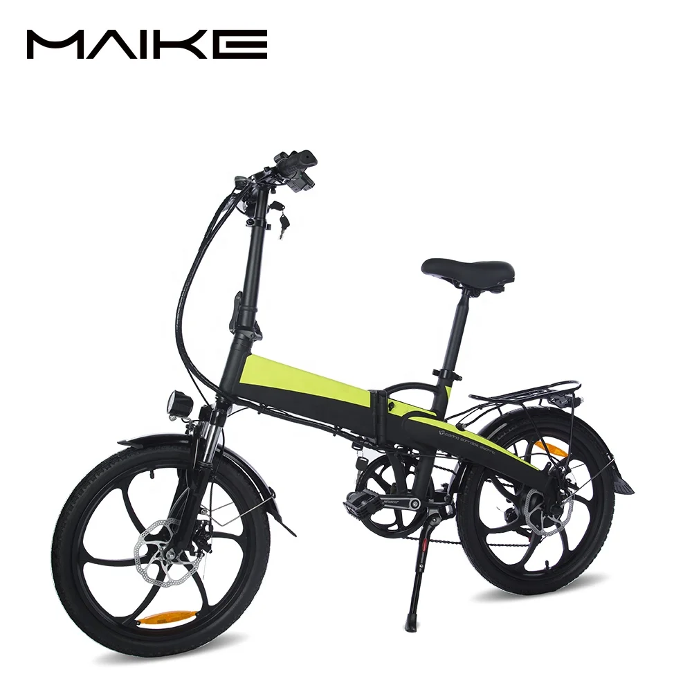 

Maike new arrive 20 inch big tire full suspension mountain pedal assist electric bike