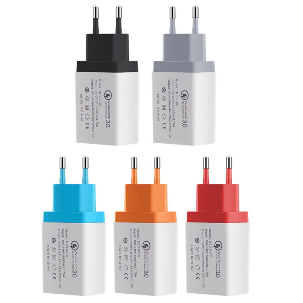 

DHL Free Eu Us Plug Quick Charge 5V 3.5A Fast Charger Qc3.0 Usb Wall Charger Single Port