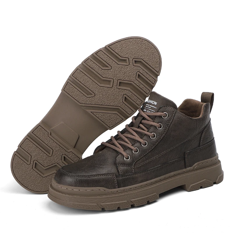 

High Quality cheap shoes made in china Safety Leather Men's boots Shoes Work Shoes