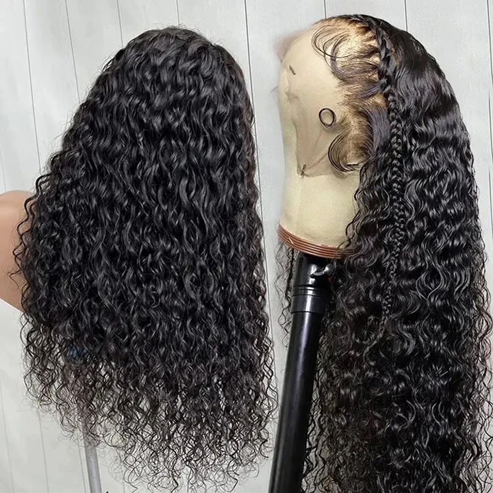 Frontal Glueless Full Hd Lace WigsCuticle Aligned Virgin Raw Indian Hair WigUnprocessed 100% Full Lace Human Hair Wigs
