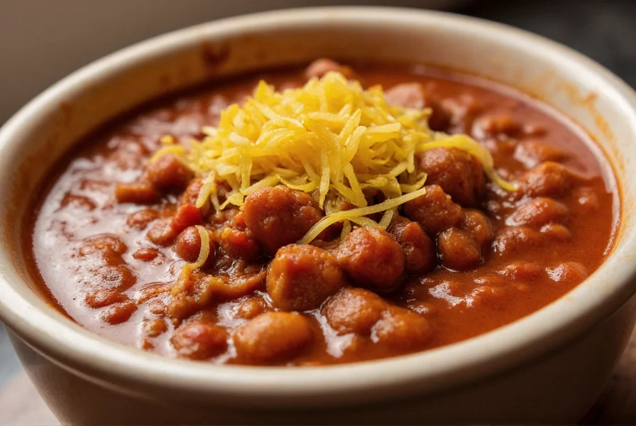 Cafeteria Chili: What It Is & Key Characteristics