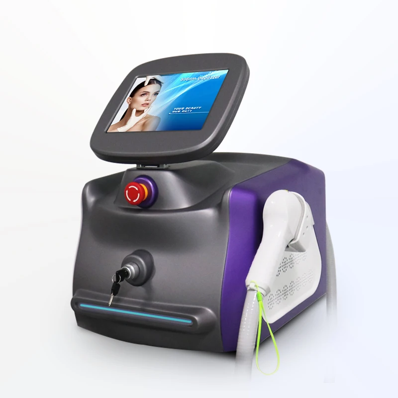 

portable laser facial rejuvenation machine 755 1064 808nm diode laser 300w hair removal machine