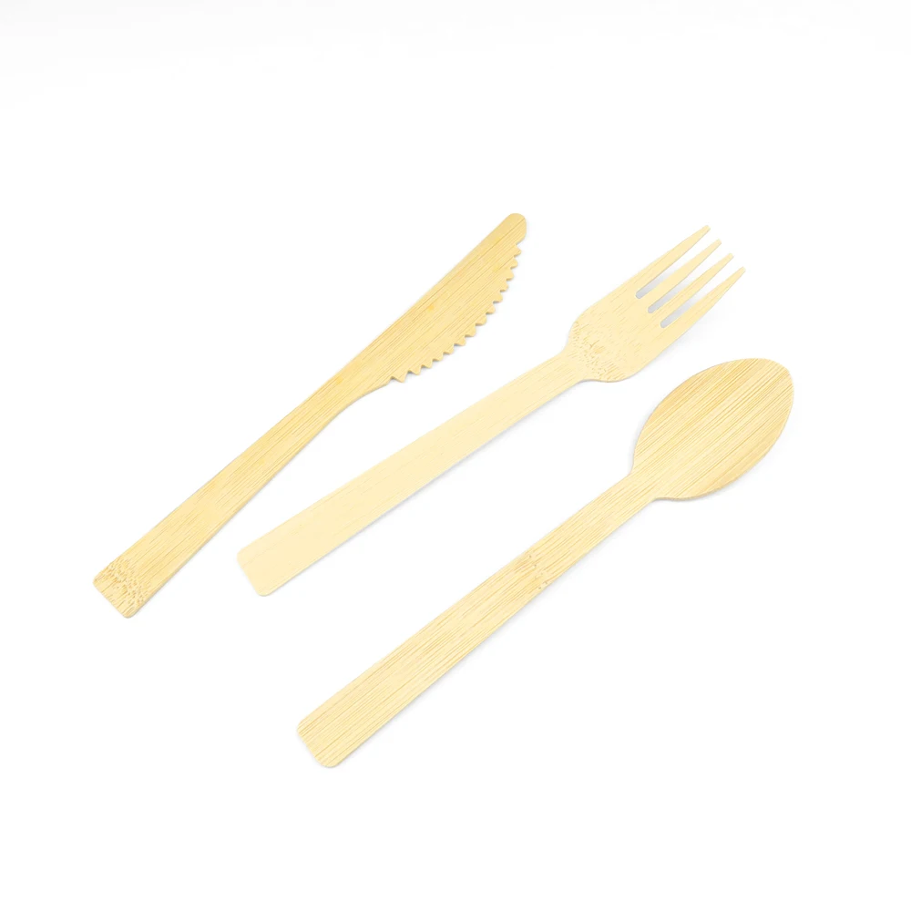 

Disposable flatware wooden cutlery set knife/wooden spoon/wooden fork, Natural color