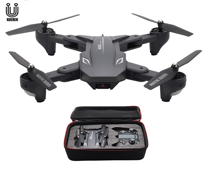 

New Arrived Visuo XS816 Dual Camera Drone 2mp Wifi FPV Drone Optical Flow Quadcopter Gesture Control Drone, Black
