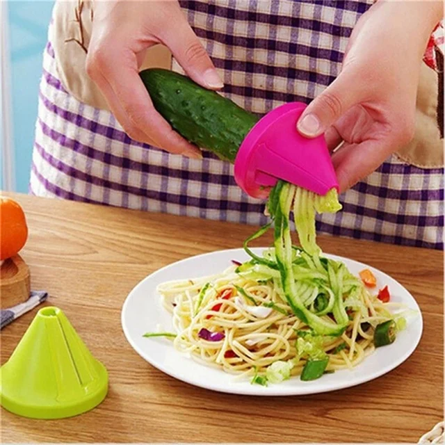 

Peeler Manual Potato Carrot Radish Rotating Shredder Grate Vegetable Fruit Multi-function Spiral Shredder Kitchen Accessorie, As show