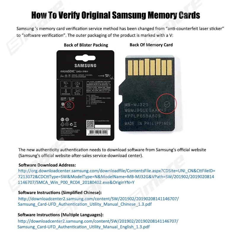 
100% Authentic Samsung 64GB Micro TF SD Cards EVO Plus 64GB 128GB 256GB 512GB Class 10 U1 U3 Mini memory Card Cartao De Memoria 