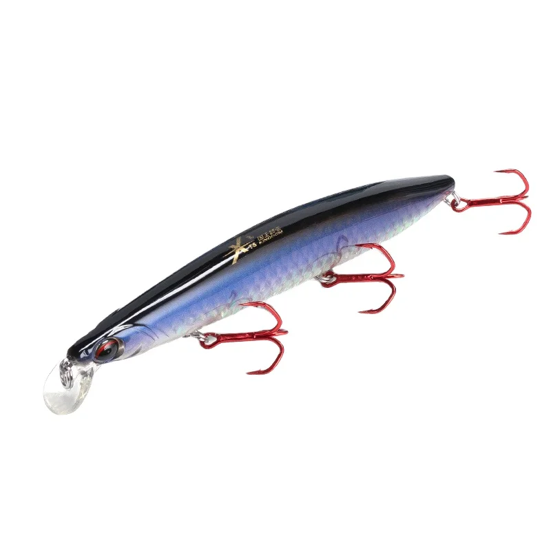 

Kingdom 3506 New High Quality Floating Jerkbait Fishing Lure Wobblers Minnow Good Action Ocean Rock Fshing, 9 colors