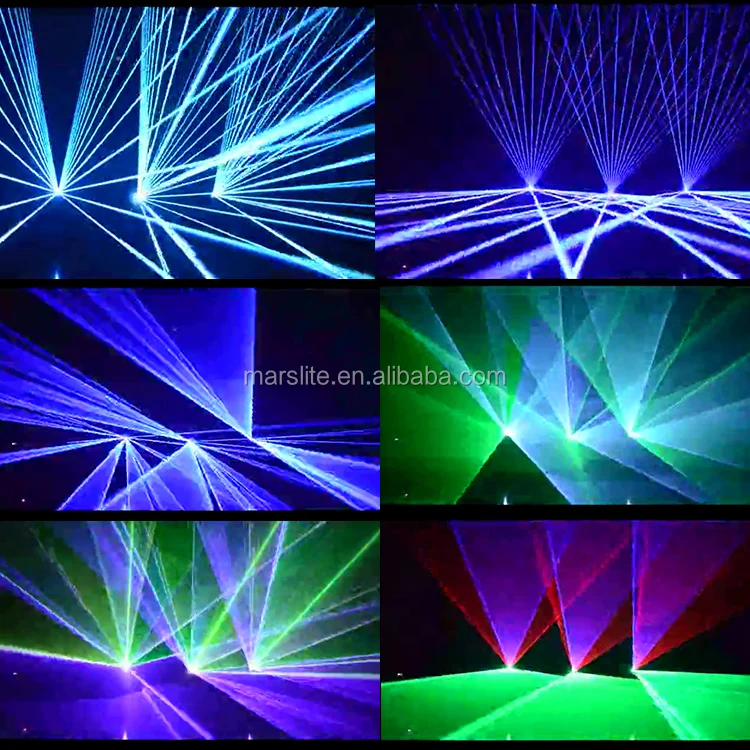 Marslite Hot Selling 3w Rgb Animation Laser Show Light Logo Advertising