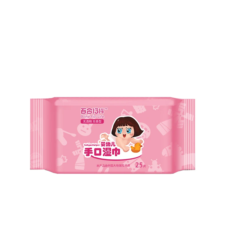 
Factory ODM supplier Baby Wipes Baby Hand Wipes RO pure Water non woven Wipes no alcohol no addition, can be customized 