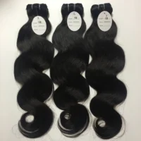 

Wholesale raw hair sample straight body wave bundle from indian hair vendor guangzhou