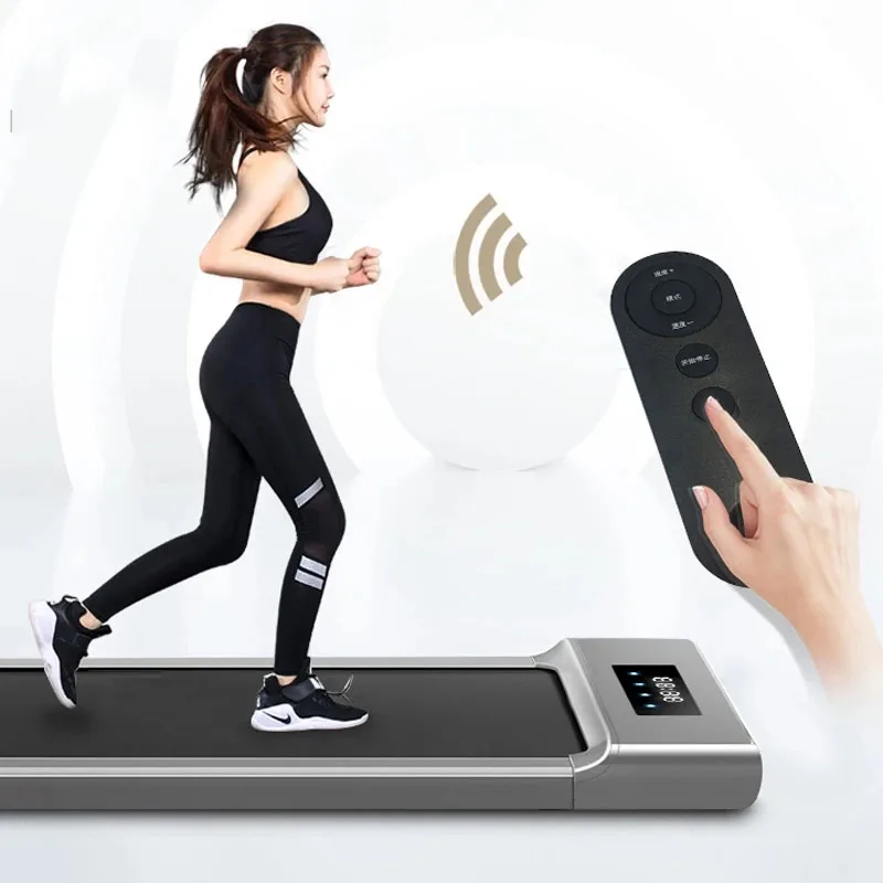 

Flat Treadmill 1-6km / h Running Home Fitness Equipment Multifunctional Electric Walking Machine Mini Silent Exercise