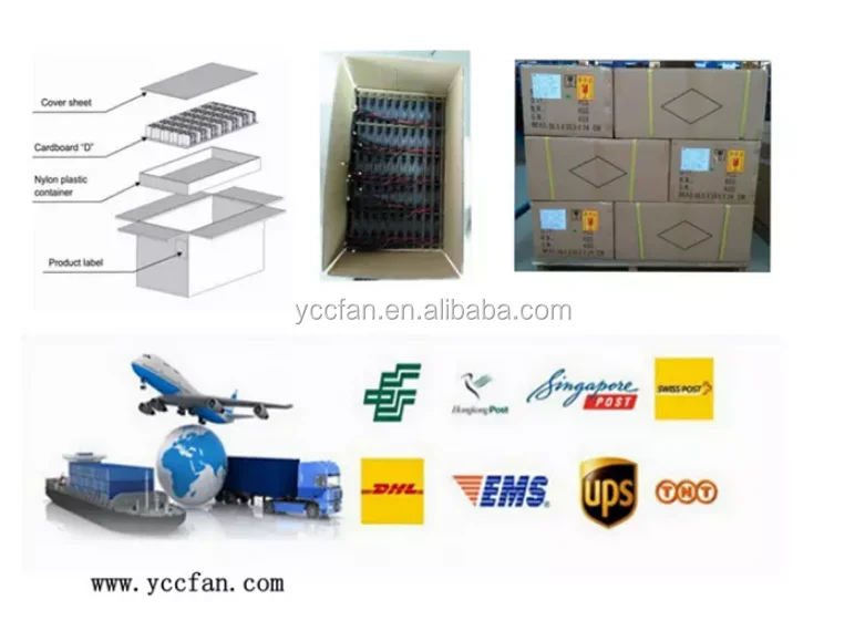 packaing and shipping