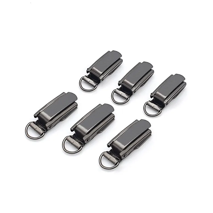 

Metal Bed Sheet Clips Black Strap Webbing Suspender Clip, Optional