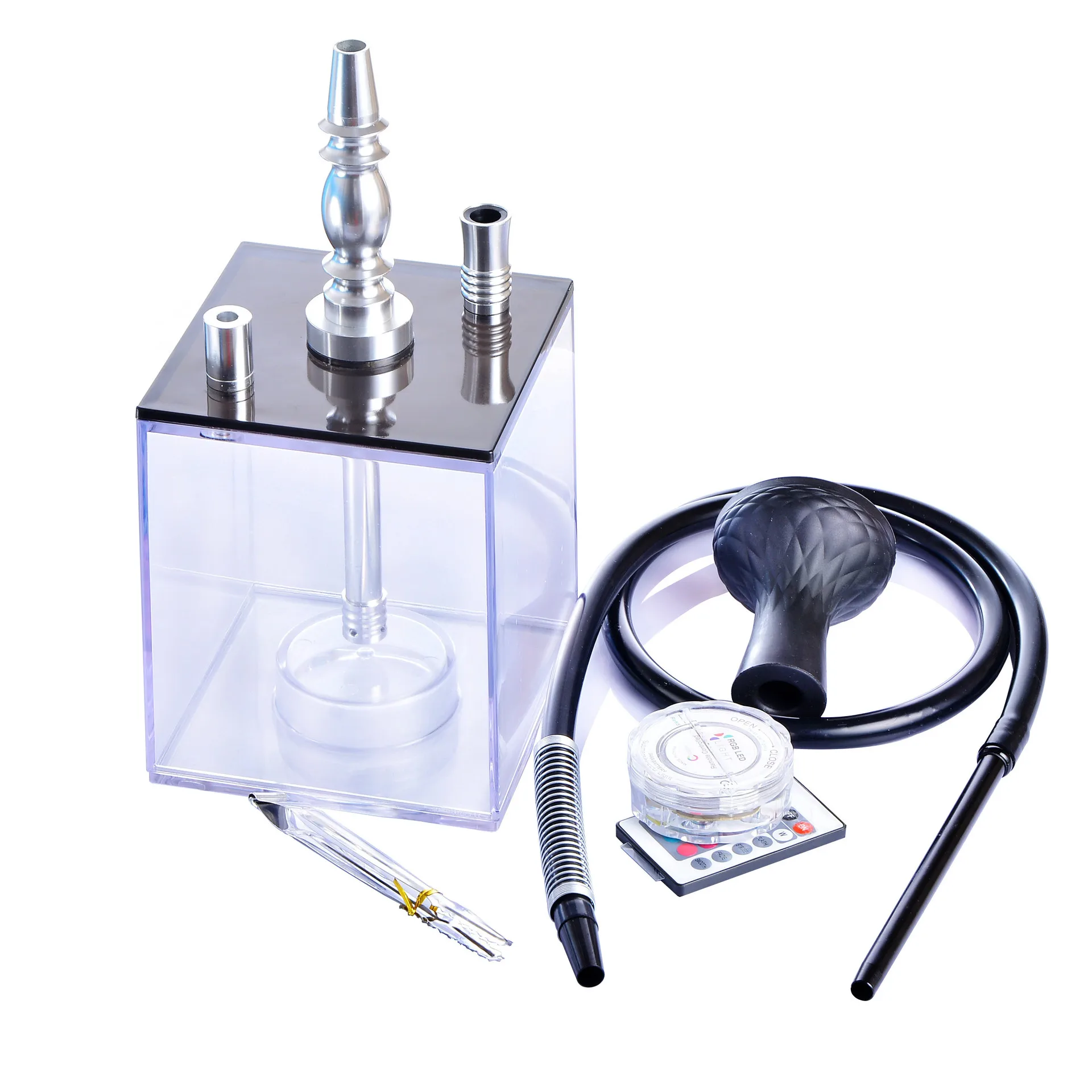 

New Design Smoking Accessories Tobacco Hookah Shisha Glass Bowl Tips Shisha Hookah, Color mixing